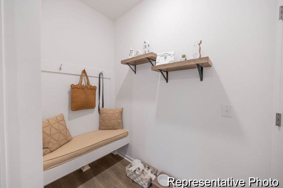 Furnished interior view inside a new home in Covington Ridge Townhomes, Thomasville (Image 9).