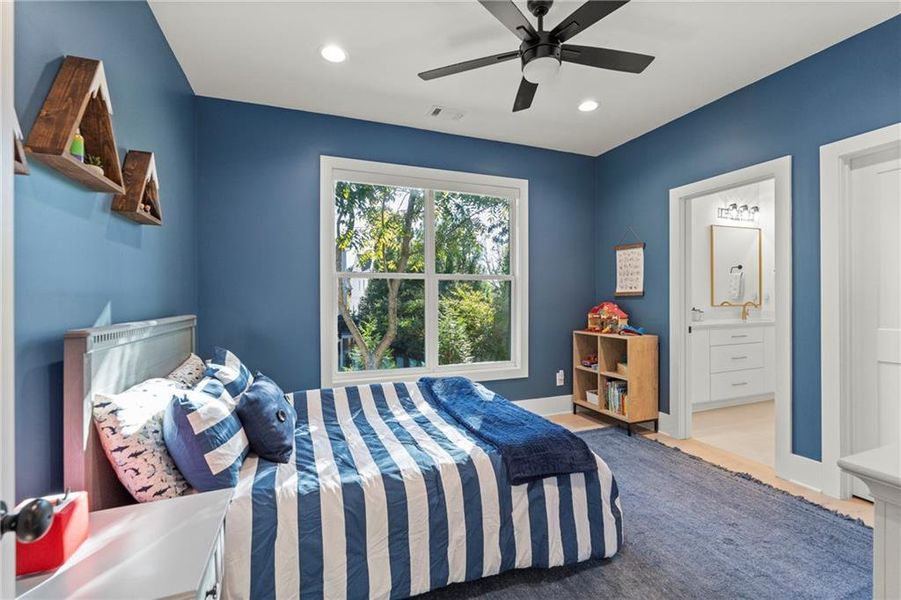 Furnished interior view inside a new home in , Brookhaven (Image 11).