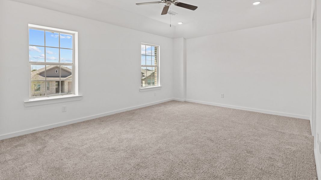 Spacious, unfurnished interior of a new home in Abbey Glen, Lubbock (Image 15). Spacious, unfurnished interior of a new home in Abbey Glen, Lubbock (Image 15).