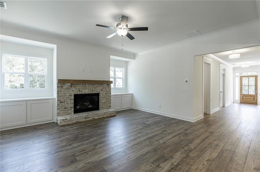 Spacious, unfurnished interior of a new home in , Winder (Image 40).