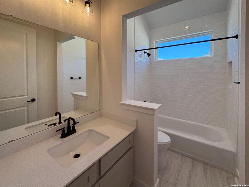 Furnished interior view inside a new home in Waldsanger, New Braunfels (Image 8). Furnished interior view inside a new home in Waldsanger, New Braunfels (Image 8).