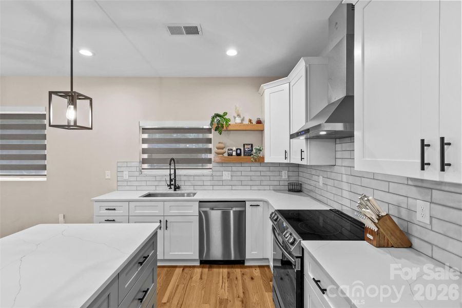 Furnished interior view inside a new home in , Charlotte (Image 5).