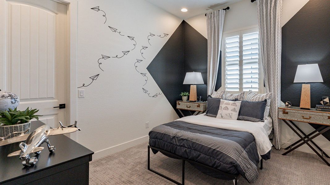 Representative furnished interior of a home built from the Crimson by DRB Homes in Arroyo Seco - Palazzo, Buckeye (Image 5).