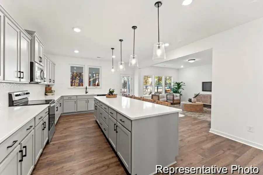 Furnished interior view inside a new home in Streamside, Red Cross (Image 4).