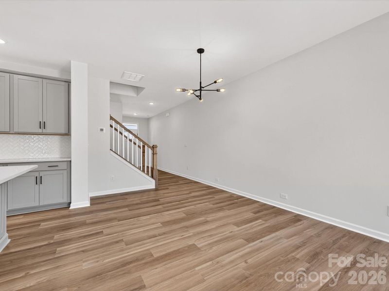 Spacious, unfurnished interior of a new home in North Creek Village, Huntersville (Image 32).