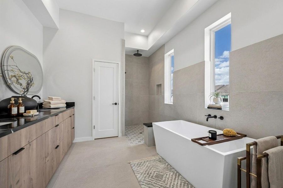 Rendering: Primary Bath Rendering: Primary Bath