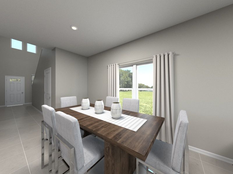 Furnished interior view inside a new home in Butler Farms - Americana Collection, Liberty Hill (Image 4). Furnished interior view inside a new home in Butler Farms - Americana Collection, Liberty Hill (Image 4).