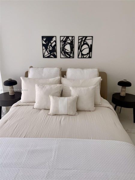 Furnished interior view inside a new home in Aston Martin Residences, Miami (Image 10). Furnished interior view inside a new home in Aston Martin Residences, Miami (Image 10).