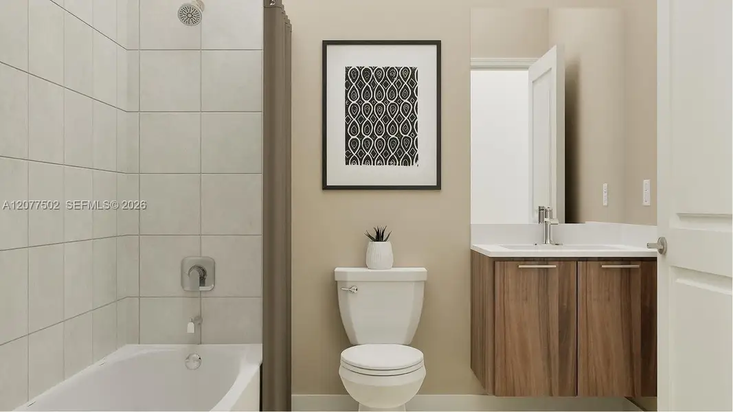 Furnished interior view inside a new home in Altessa at Wilton Manors, Wilton Manors (Image 12).