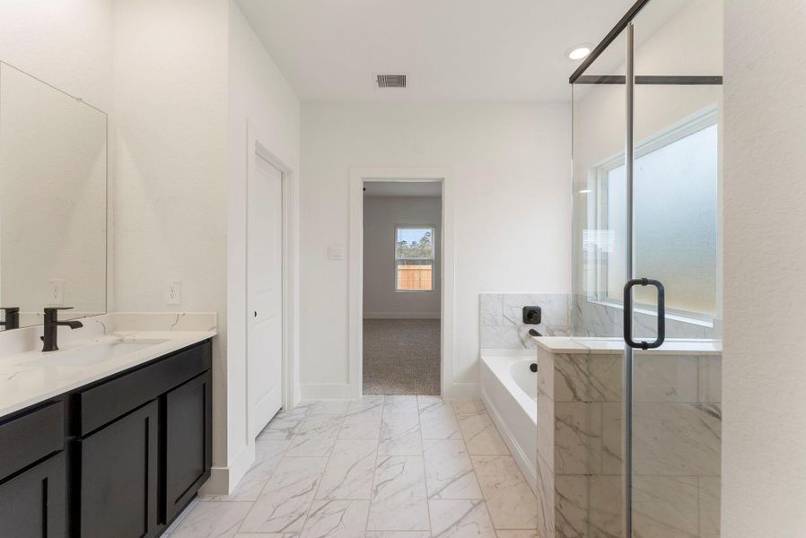 Furnished interior view inside a new home in Chapel Lakes, Montgomery (Image 17).
