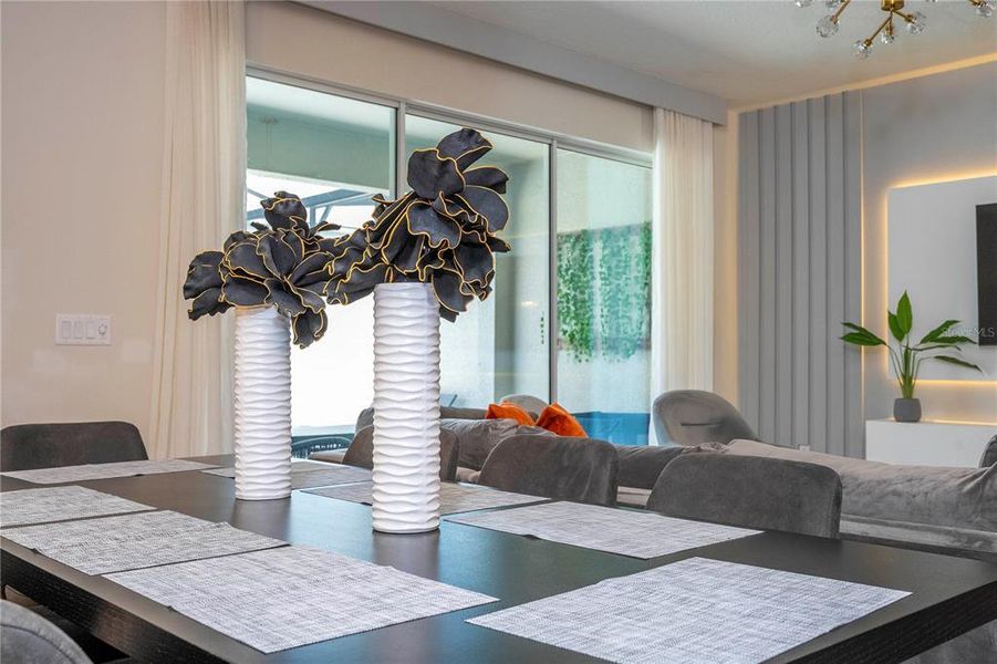 Furnished interior view inside a new home in Solara Resort, Kissimmee (Image 47).