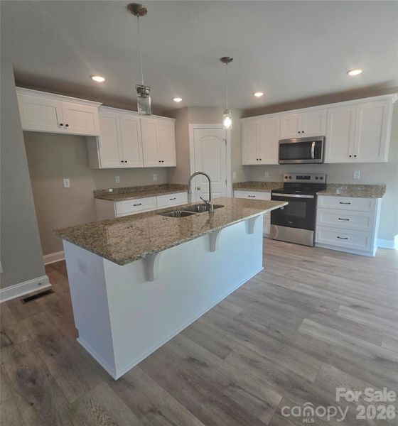 Furnished interior view inside a new home in , Salisbury (Image 3).