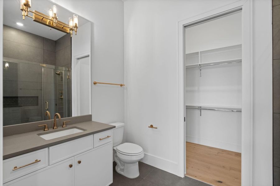 Furnished interior view inside a new home in , Houston (Image 17).