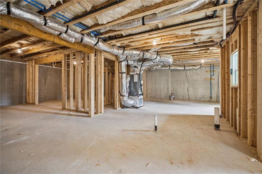 In-progress construction of a new home in , Roswell, GA (Image 32).