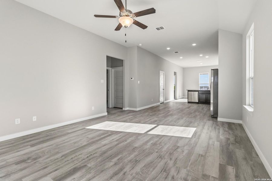 Spacious, unfurnished interior of a new home in Katzer Ranch, Converse (Image 15). Spacious, unfurnished interior of a new home in Katzer Ranch, Converse (Image 15).