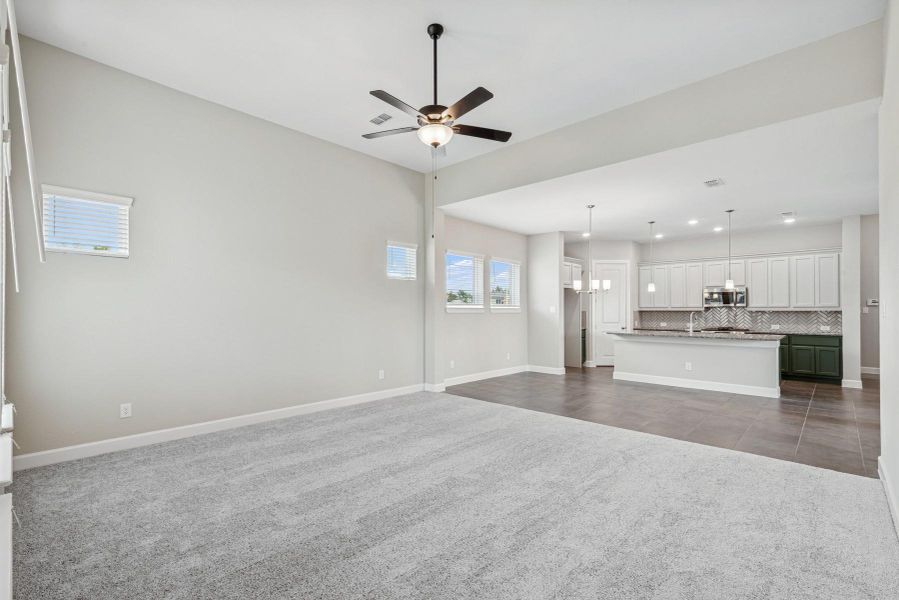 Spacious, unfurnished interior of a new home in ARTAVIA 45' Homesites, Conroe (Image 34). Spacious, unfurnished interior of a new home in ARTAVIA 45' Homesites, Conroe (Image 34).