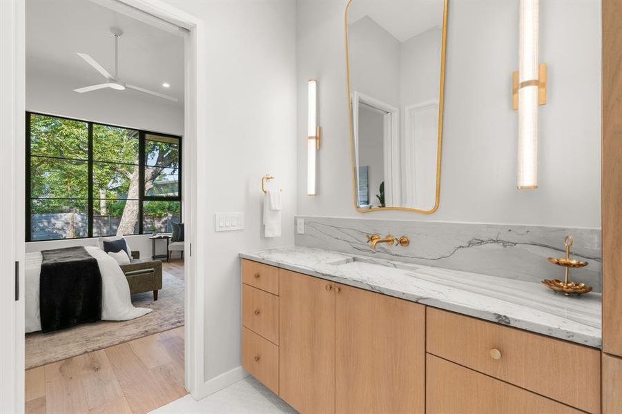 Furnished interior view inside a new home in , Austin (Image 27).