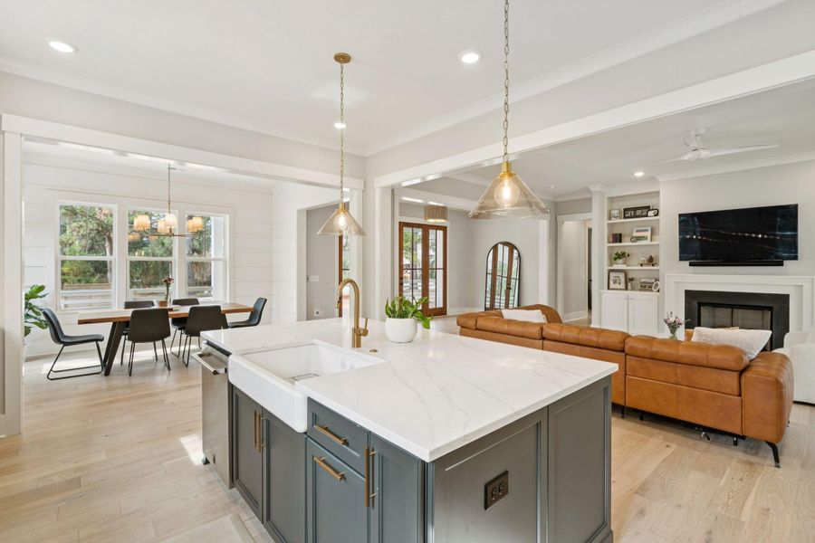 Furnished interior view inside a new home in , Mount Pleasant (Image 38).