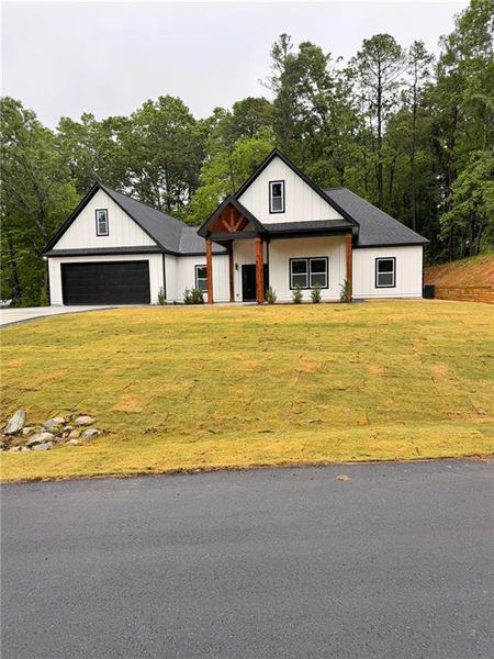 Front exterior of a new home in , Cartersville, GA, highlighting curb appeal (Image 25).