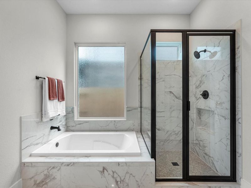 Furnished interior view inside a new home in Trillium 40′, Richmond (Image 17).