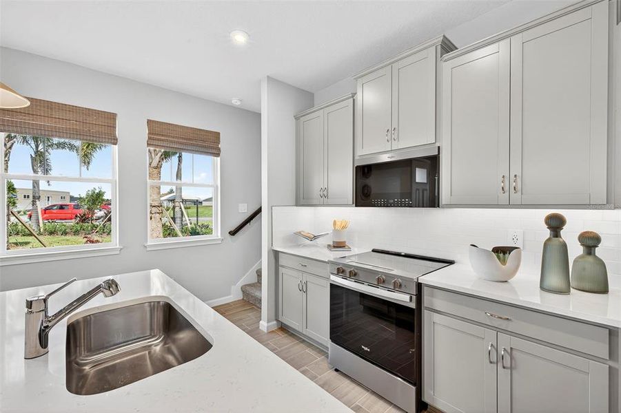 Furnished interior view inside a new home in Crosswind Ranch, Parrish (Image 28).