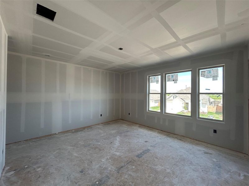 In-progress construction of a new home in Willow Springs, Buda, TX (Image 34).