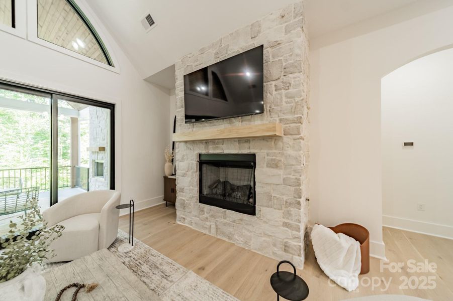 Furnished interior view inside a new home in , Denver (Image 29).