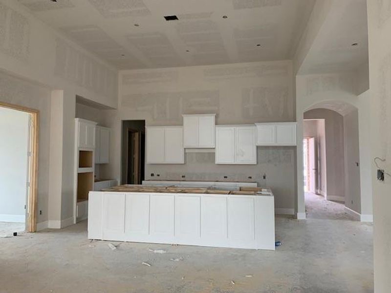In-progress construction of a new home in Dunham Pointe, Cypress, TX (Image 20).