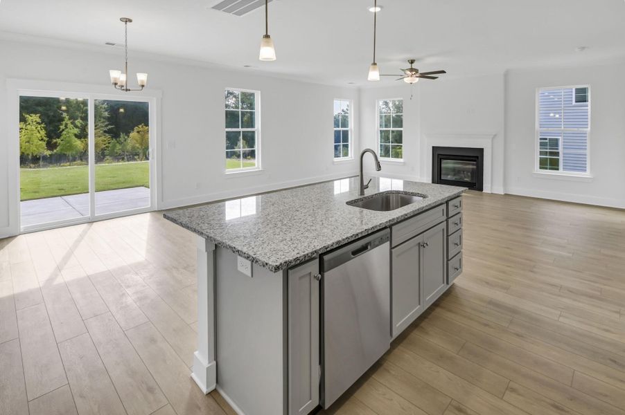Furnished interior view inside a new home in Ferry Grove, Lexington (Image 6).
