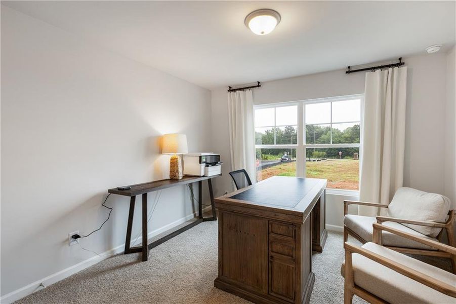 Furnished interior view inside a new home in , Conyers (Image 16).