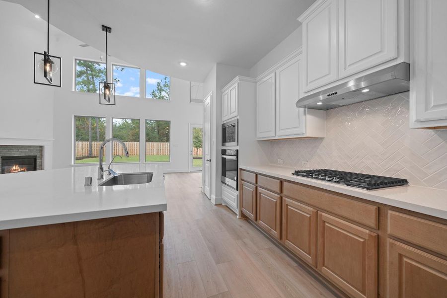 Furnished interior view inside a new home in Colton, Todd Mission (Image 12). Furnished interior view inside a new home in Colton, Todd Mission (Image 12).