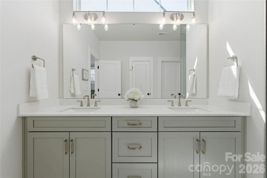 Furnished interior view inside a new home in , Fort Mill (Image 10).