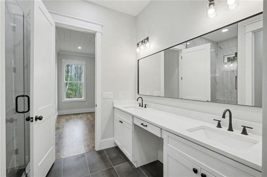 Furnished interior view inside a new home in , Clayton (Image 10).