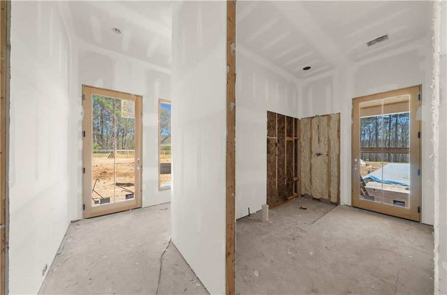 In-progress construction of a new home in , Canton, GA (Image 32).