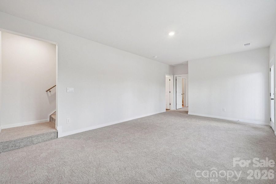 Spacious, unfurnished interior of a new home in Lakeshore at Windstone, Mooresville (Image 21).