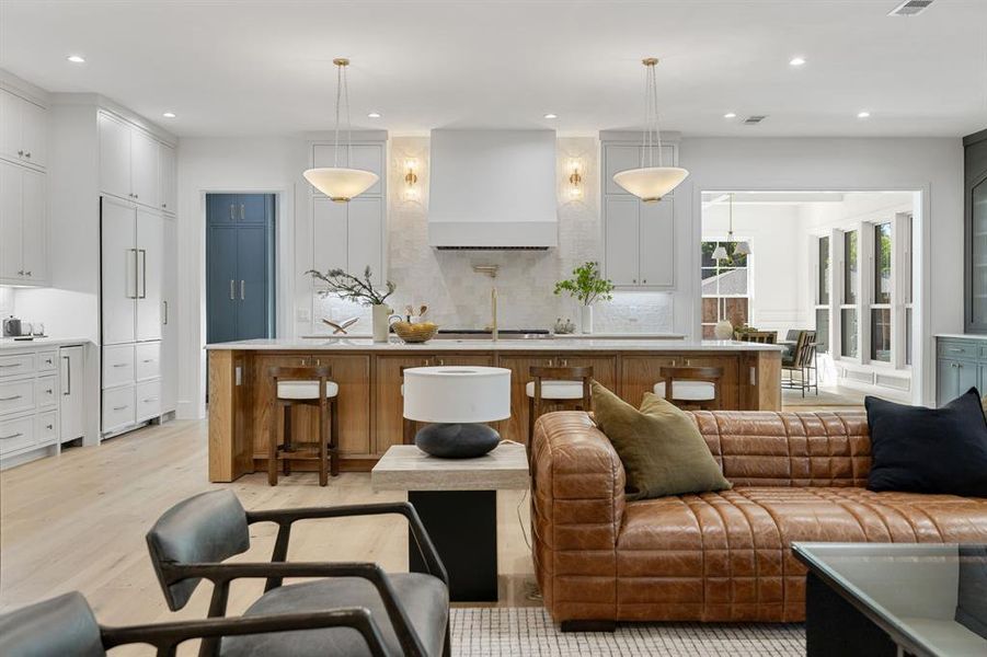 Furnished interior view inside a new home in , Dallas (Image 4).