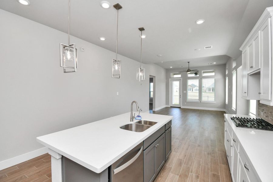 Furnished interior view inside a new home in Arabella on the Prairie: Signature Collection, Richmond (Image 9).