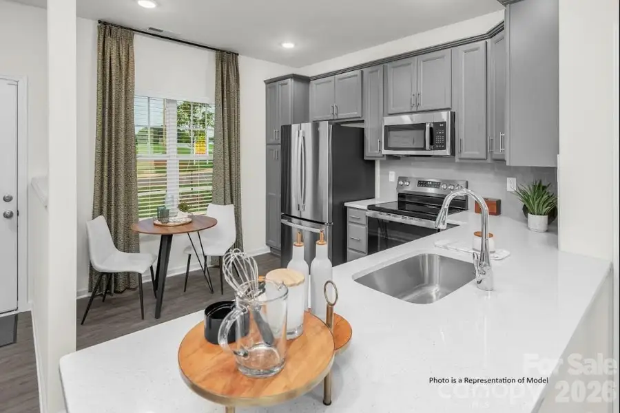 Furnished interior view inside a new home in Sierra Ridge, Gastonia (Image 6).