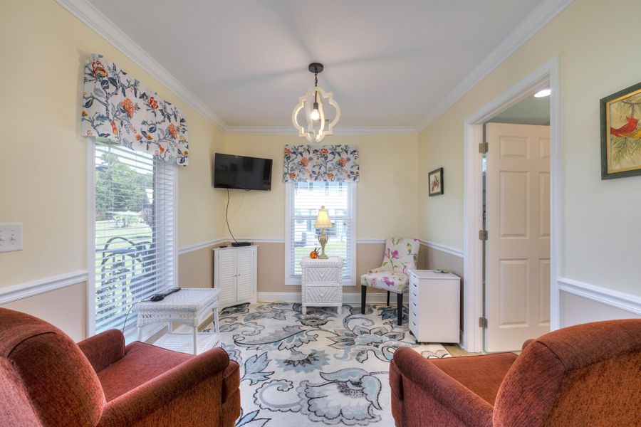 Furnished interior view inside a new home in , Manning (Image 39).