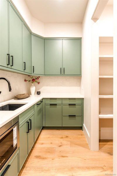 Furnished interior view inside a new home in , Denver (Image 10).