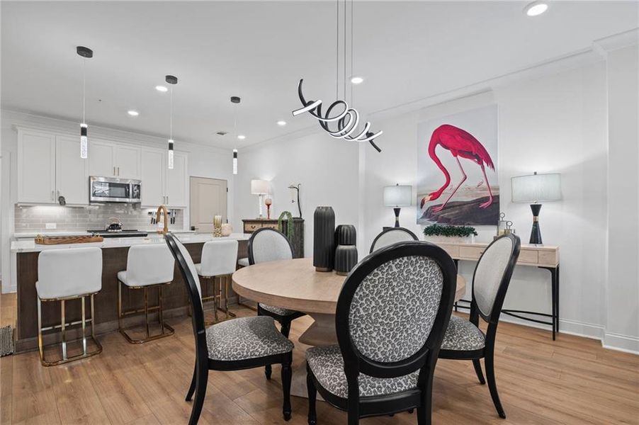 Furnished interior view inside a new home in , Peachtree Corners (Image 5).