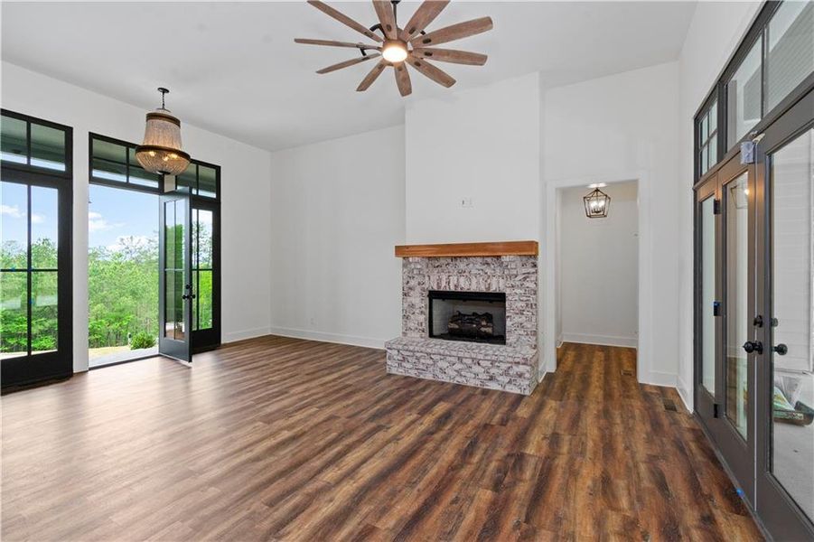 Furnished interior view inside a new home in , Rydal (Image 5). Furnished interior view inside a new home in , Rydal (Image 5).