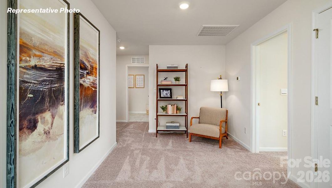 Furnished interior view inside a new home in Brandon Creek, Gastonia (Image 24).