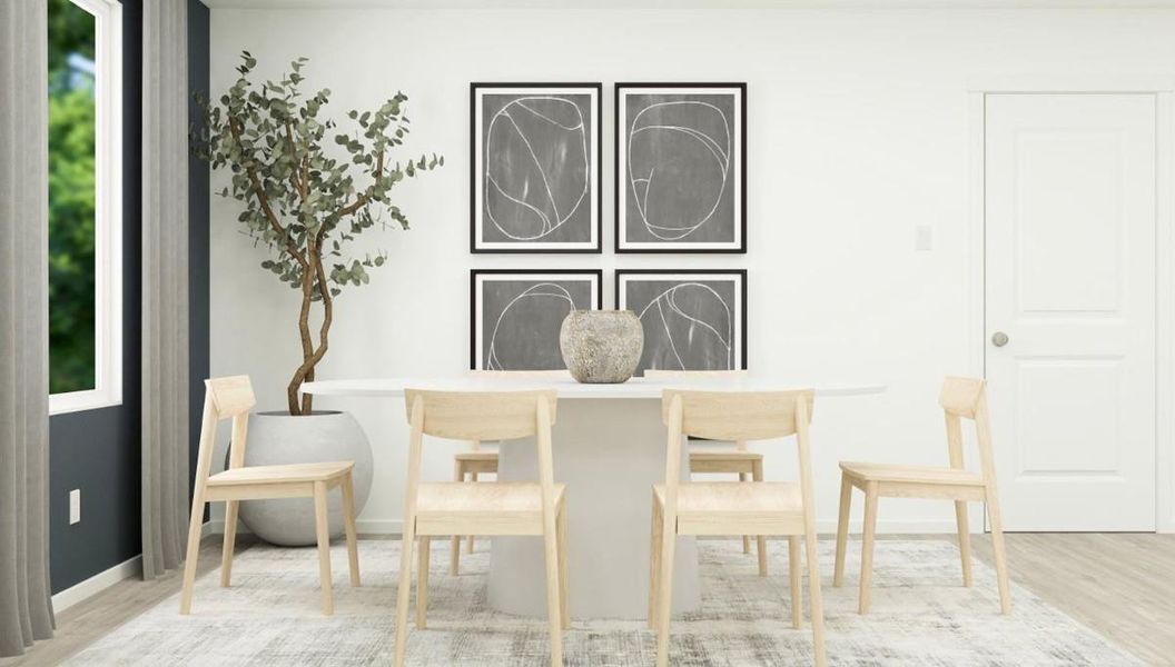 Pics are not of actual home.  They are a representative of a home of the same floor plan