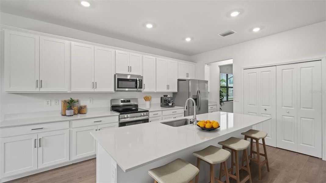 Furnished interior view inside a new home in Rye Ranch, Parrish (Image 7).