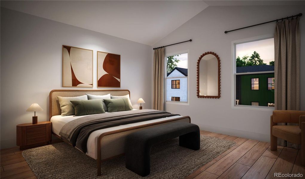 Furnished interior view inside a new home in , Arvada (Image 6). Furnished interior view inside a new home in , Arvada (Image 6).