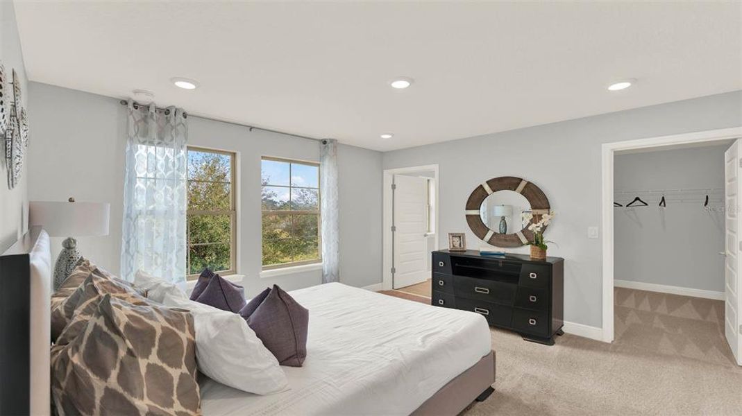 Furnished interior view inside a new home in Waterleigh, Winter Garden (Image 12).