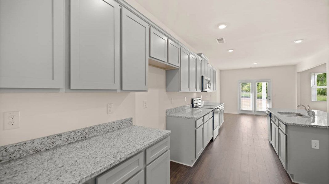 Furnished interior view inside a new home in Estates at Deer Hollow, Grovetown (Image 6).
