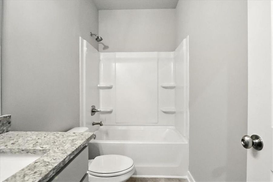 Furnished interior view inside a new home in Traditions of Braselton, Jefferson (Image 5).