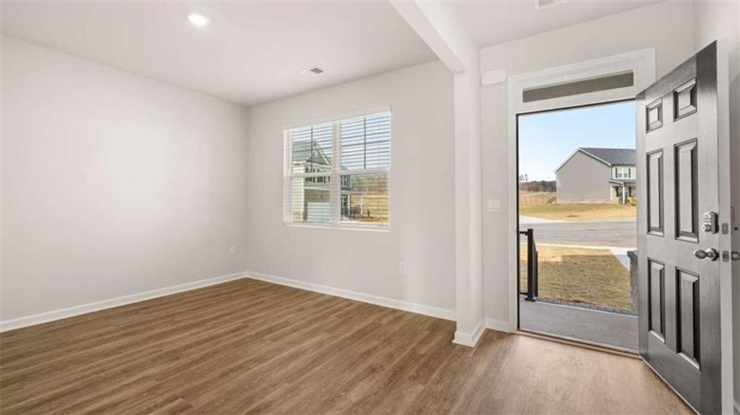 Spacious, unfurnished interior of a new home in The Reserve at Calcutta, Stockbridge (Image 10).